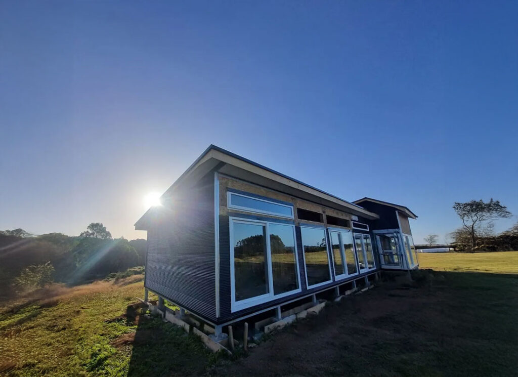 Proyecto con ventanas termopanel en Chiloe